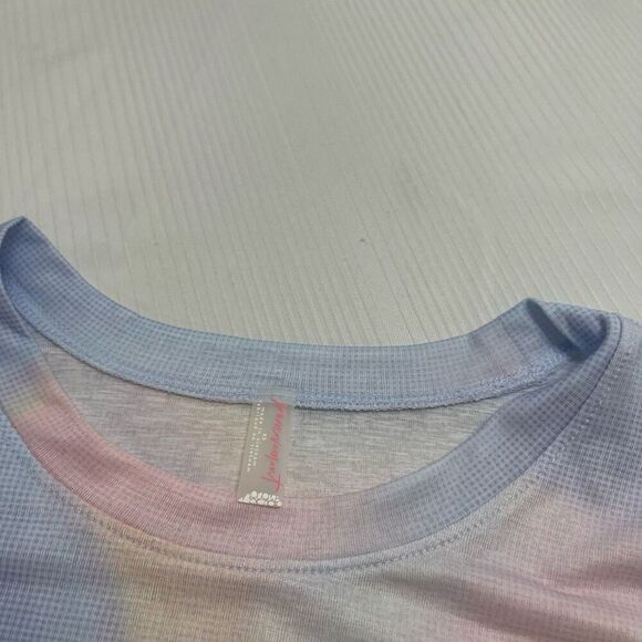 Free People Movement Womens Tempo Long Sleeve Tee Sz XS Multicolor Lightweight - Picture 3 of 7